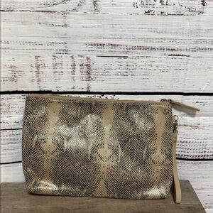 Old Navy Snake Print Wristlet